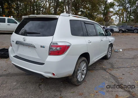 2008 Toyota Highlander Hybrid from USA, damaged, VIN JTEEW41AX82025213